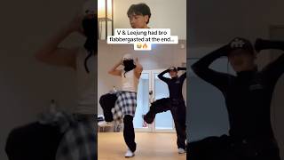 Taehyung amp Leejung Lee dance 🔥😍 REACTION V from BTS Whats Your Fantasy shorts [upl. by Teragram168]