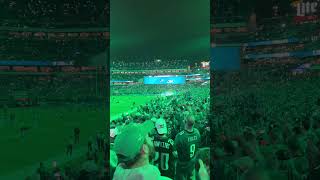 2024 Philadelphia Eagles Home Opener Starting Lineups and Light Show [upl. by Uzzial]