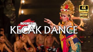 4K HDR Kecak Fire Dance in Uluwatu Temple Bali Indonesia 🇮🇩 [upl. by Namus]