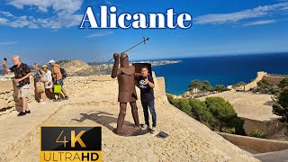 Alicante Cosa vedere passeggiando per la Città  Spagna  Walking Tour of Alicante Spain 4K [upl. by Tillinger]