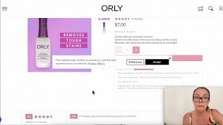 Orly Cutique Cuticle Remover RUINED her skin [upl. by Eetnwahs]