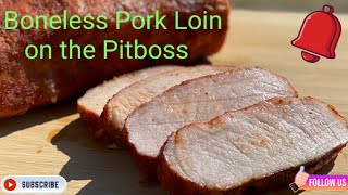 The Best Boneless Pork Loin on A Pitboss Austin XL [upl. by Izak9]