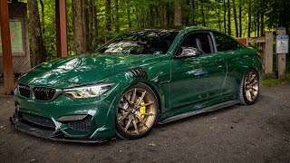 INTRODUCING MY BRITISH RACING GREEN F82 M4 [upl. by Anaer]