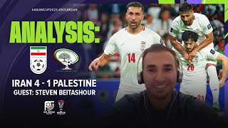 Analysis Iran 4  1 Palestine  2023 AFC Asian Cup [upl. by Nella551]