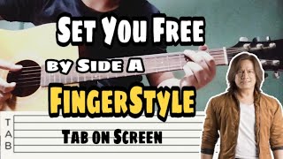 SET YOU FREE BY side A  Juris FingerStyle [upl. by Aline44]