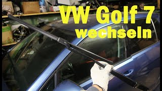 Wischarm vorne wechseln  VW Golf 7 [upl. by Flemings]