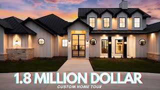 INCREDIBLE MODERN FARMHOUSE TOUR  18 Million Dollar Custom Home in San Antonio Texas [upl. by Sperry523]