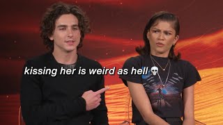 Timothée Chalamet being smooth and funny with women for 5 minutes straight  Part 2 [upl. by Shulins]