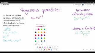 Sucesiones geométricas 3 [upl. by Hcib]