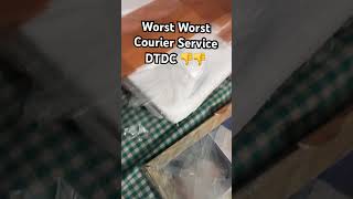 Worst courier service dtdc badcourierservice [upl. by Genie431]