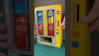 Giant Working Lego Soda Vending Machine lego [upl. by Ticon703]