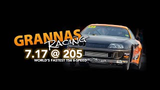 WORLDS FASTEST T56  6SPEED WORLD RECORD 717  205MPH [upl. by Oraneg]