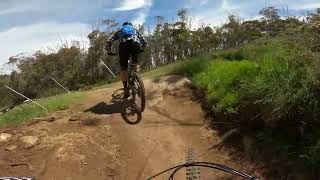 Thredbo Mountain Bike Park Ricochet Trail Saturday 16th December 2023 [upl. by Dicky103]