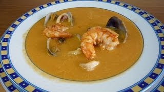 CREMA DE MARISCO🍲🦐🐟 Receta navideña [upl. by Kerwon382]