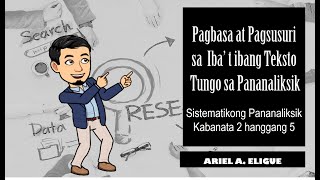 Sistematikong Pananaliksik Kabanata 2 hanggang 5 [upl. by Atteuqihc]