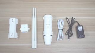 APRepeater Mode Installation Guide Wavlink AC600 Outdoor High Power WiFi APExtender WN570HA1 [upl. by Flannery]