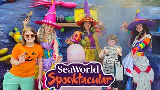 SeaWorlds Spooktacular 2024  Family Friendly Halloween Event in Orlando Florida [upl. by Eelir]