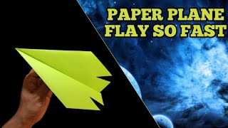 Surprised many people folding old flying paper airplanes makes paper airplanes easy to glide [upl. by Notyep]