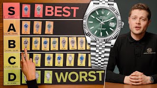 Rolex Datejust 41 Buyers Guide Steel  Dials Ranked Worst to Best [upl. by Nosila]