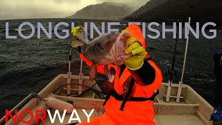 Longline Fishing  linefiske  Norway [upl. by Orrocos]