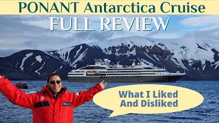 BRUTALLY HONEST Review of my PONANT ANTARCTICA 🇦🇶 Cruise on Le Boréal [upl. by Sadinoel]