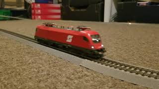 Roco ÖBB 1116 Taurus DCC sound  factory Railjet sound vs LeoSoundLab update [upl. by Aloel]