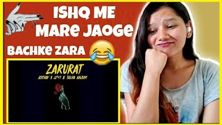 ZARURAT  Jokhay  JJ47  Talha Anjum Official Audio Ruchika Chhetri Reaction [upl. by Niret820]