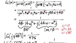 Ex Using Nyquist to determine range of K for Stability [upl. by Nalyr]