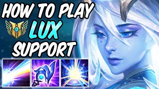 THE ONLY LUX SUPPORT GUIDE YOU NEED  Best Build amp Runes  Diamond Commentary  League of Legends [upl. by Toni439]