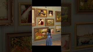 An evening at the museum 🏞️ cinematic sims4 letsplay thesims4 machinima sims4mods sims4cc [upl. by Drusie]