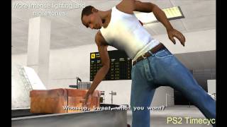 GTA SA PS2 Timecyc on PC [upl. by Larner]