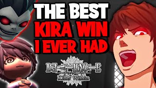 My EPIC 1000 IQ Kira Strategy Saved This Game  DEATH NOTE Killer Within [upl. by Neddra]