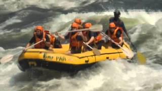 White Water Rafting Victoria Falls [upl. by Thetis]