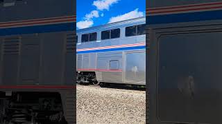 Amtraks California Zephyr Passing through WP [upl. by Alaunnoif35]