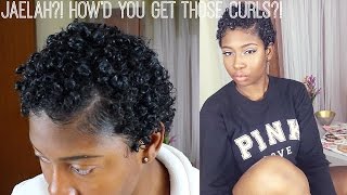 Night to Morning Natural Hair Routine [upl. by Adniles536]