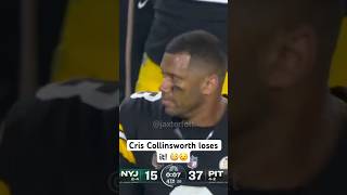 I can’t believe Cris Collinsworth said this live on SNF Steelers vs Jets [upl. by Annanhoj180]