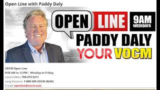 Paddy Daly VOCM Open Line July 31st 2024 Wind Energy Numbers Down 84 Charlie Voicing Concerns [upl. by Buffo503]