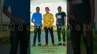 OXMUSIC  KAMBO NI KAMBO  OFFICIAL LYRICS VIDEO  By Spinta Lyrics mbogioxgango arbantone rap [upl. by Hetti]