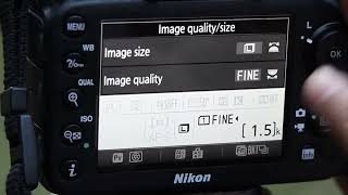 Nikon d7200 best Image quality setting  Nikon d7200 best photo settings  Nikon d7200 setting 2024 [upl. by Onia]