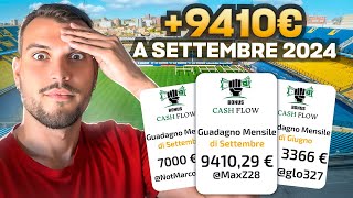 Matched Betting i GUADAGNI di Settembre 2024 [upl. by Avle2]