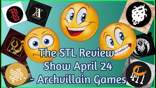 The Brushmaster STL Review Show April 24  Archvillain Games [upl. by Chretien]