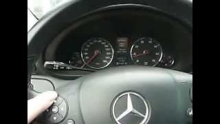 Mercedes W204 Steering Wheel in CL 203 Coupe [upl. by Ailegna]