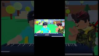 Kifiths piano lesson ￼ roblox robloxanimaion [upl. by Aek]