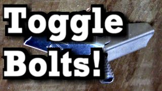 How To Use Toggle  Toggler Bolts amp How they work [upl. by Alleris]