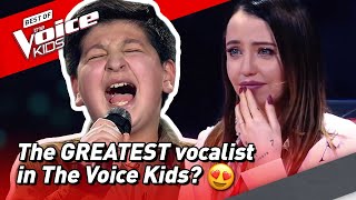 Is this 12YearOld the GREATEST vocalist of The Voice Kids EVER [upl. by Pomfrey]