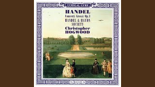 Handel Concerto grosso in BFlat Major Op 3 No 1 HWV 312  1 Allegro [upl. by Ayisan]