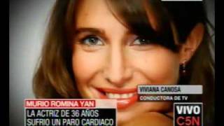 C5N MURIÓ ROMINA YAN  Comentarios de Viviana Canosa [upl. by Adnarahs]