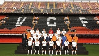 MAKINGOF DE LA FOTO OFICIAL DEL VALENCIA CF [upl. by Ecirum]