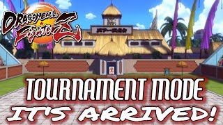 Dragon Ball FighterZ TOURNAMENT MODE IS HERE  How To Play Details Etc [upl. by Grayce]