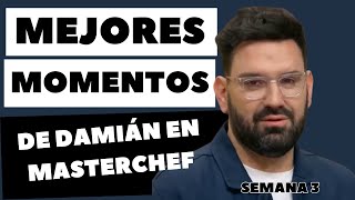 LOS MEJORES MOMENTOS DE DAMIÁN BETULAR EN MASTERCHEFARGENTINA 2023 Telefe  SEMANA 3 [upl. by Kreis]